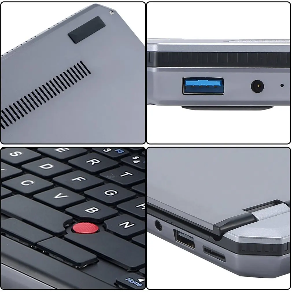 Przenośne Mini Laptopy Metalowe Małe Notebooki Windows 11 7 Calowy Ekran Dotykowy Office N95 16GB+1TB IPS Netbook Mikro Komputer