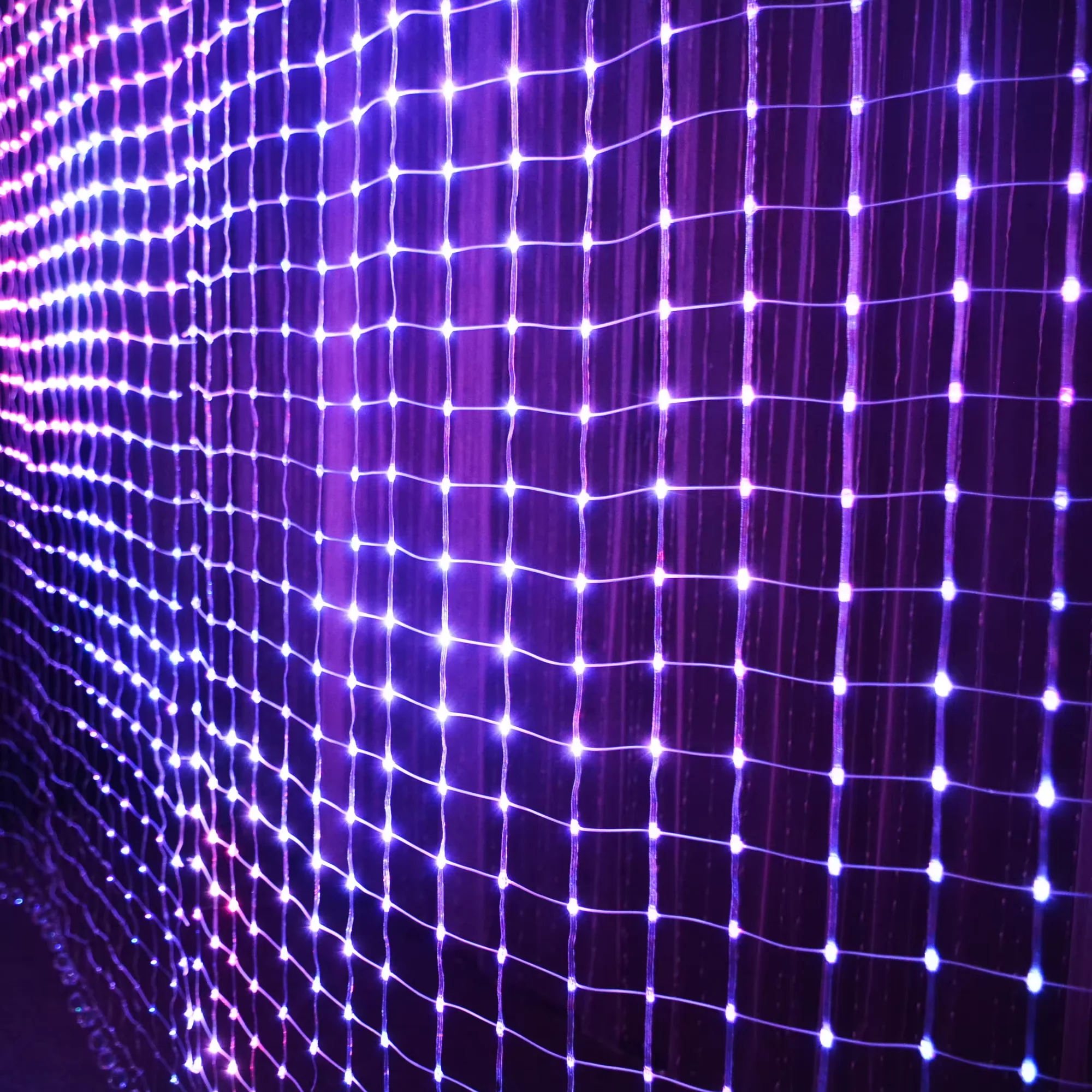 DC12V 50mm Pitch Addressable RGB Smart LED Pebble/Seed Flexible Matrix Grid Screen Lights P67 20*20/20*30/20*40 Pixels
