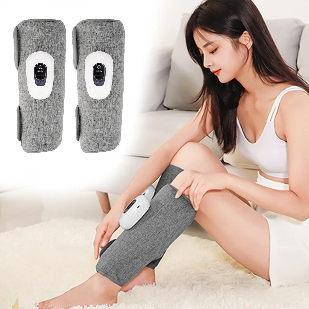 

Powerful Air Pressure Leg Calf Massage Machine for Muscle Relax, 3 Modes Electric Leg Massager, Improve Blood Circulation