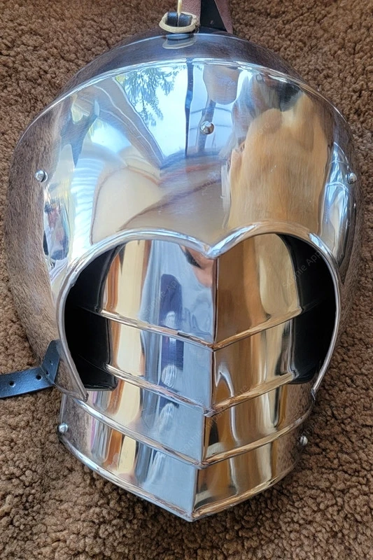 Medieval Large Shoulder Armor Carbon Steel European Middle Ages Heavy Armor Wearable Adult Renaissance Style Shoulders