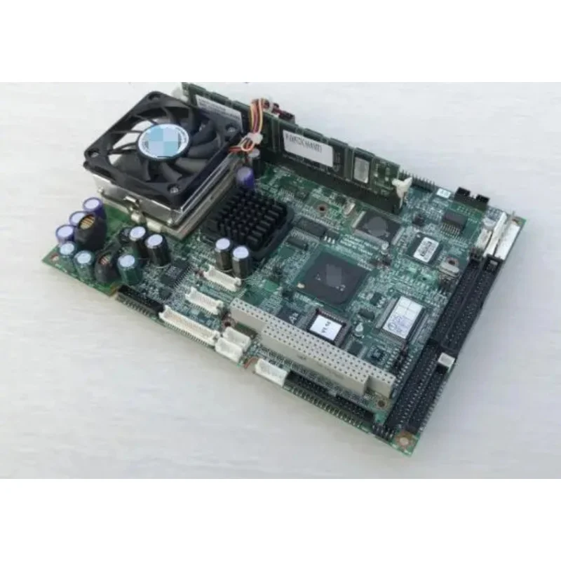 -9577 Rev. A2% OK PCM-9577F embedded IPC motherboard industrial mainboard SBC PC/104 bus PCI slot with CPU Ram fan