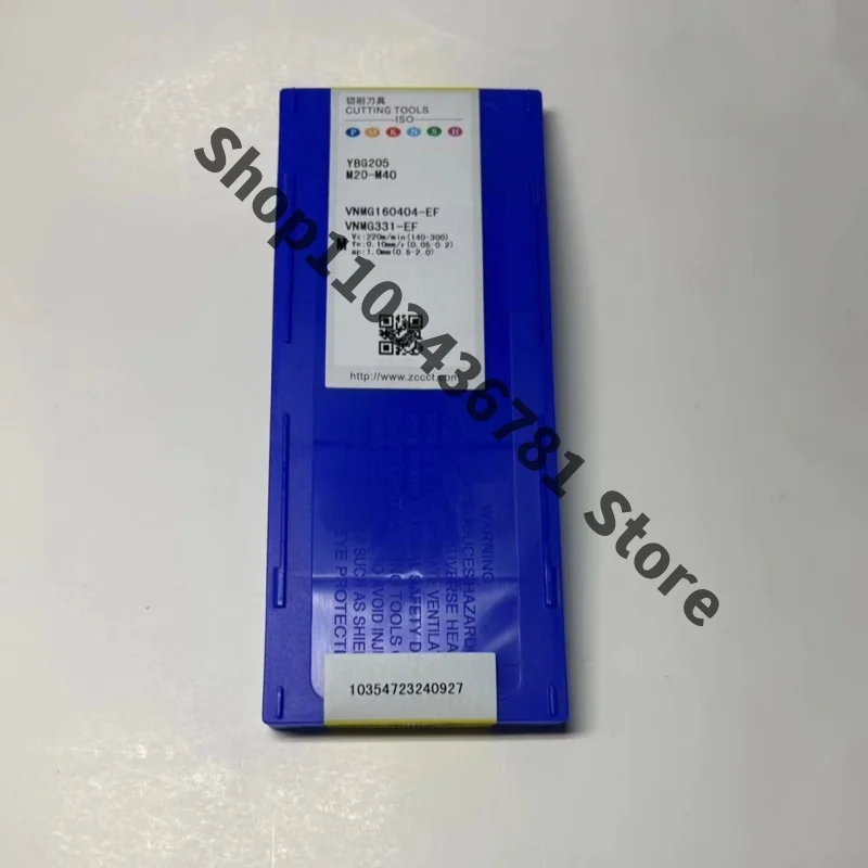 

VNMG160404-EF YBG205 /VNMG160408-EF YBG205 /VNMG160412-EF YBG205 CNC turning blade carbide inserts 10Pcs