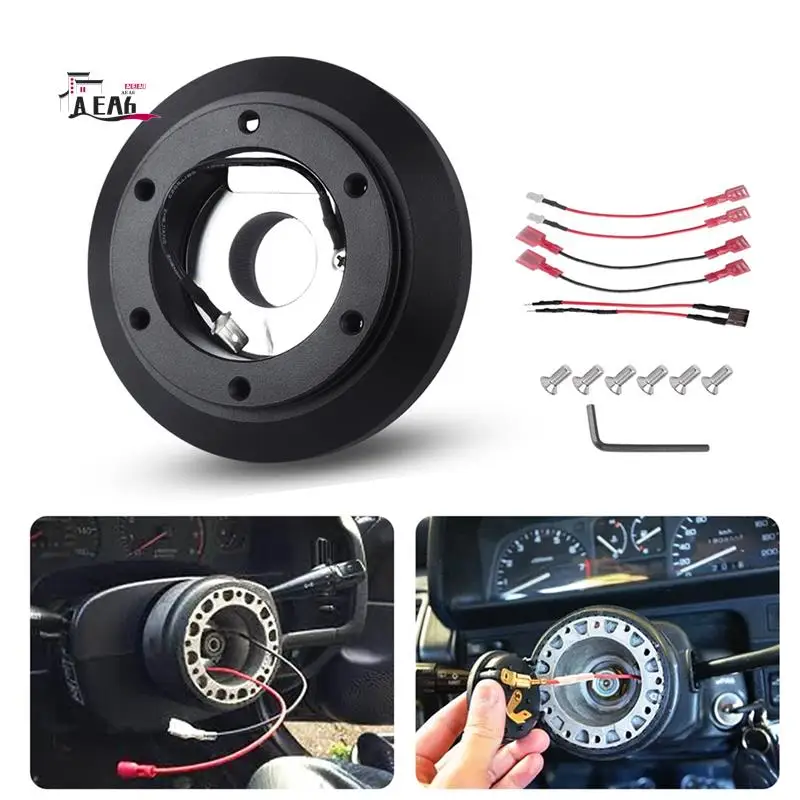 

AEA6-Car Modified Steering Wheel Connection Adapter Kit For A4 A6 A8 For VW Jetta Porsche 180H XH-A-1350-180H