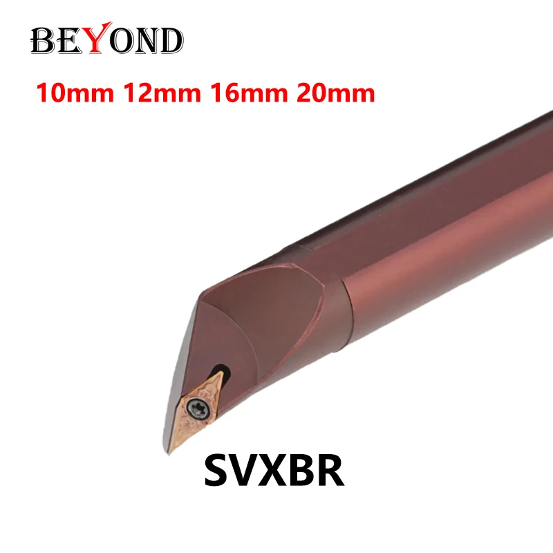 

BEYOND SVXBR S10K-SVXBR11 S12M-SVXBR11 S16Q-SVXBR11 S20R-SVXBR16 Internal Spring Steel CNC Tool Bar Cutter Shank Use VBMT Insert