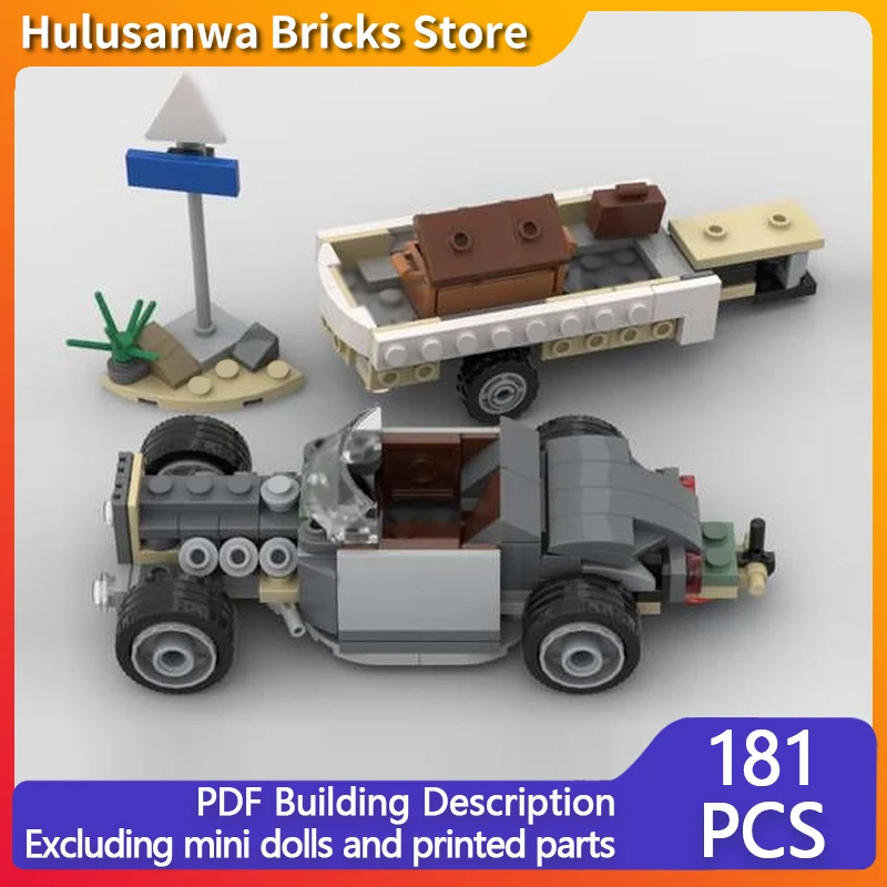 

Popular Movie Model MOC Building Bricks Movie Off-Road Vehicle Modular Technology Gifts Holiday Assemble Children Toys Suit