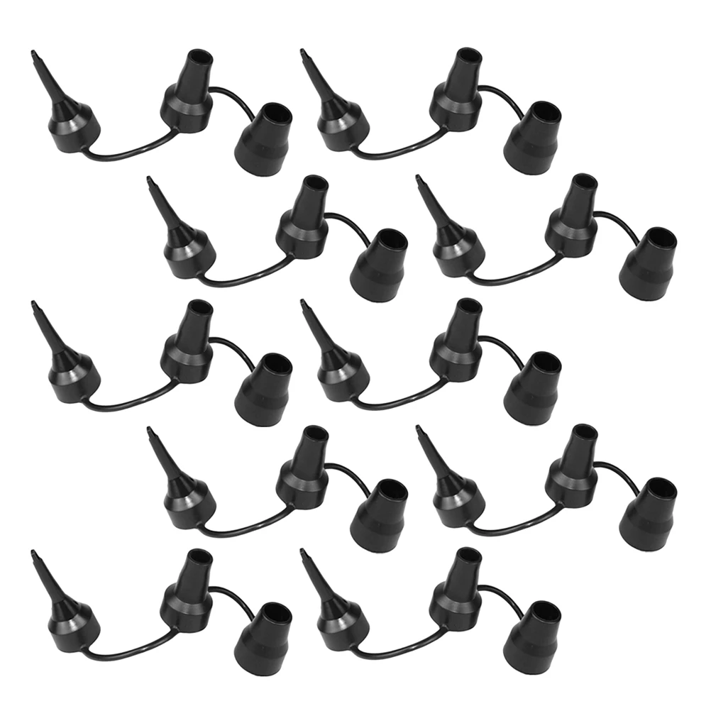 

10 PCS Inflator Boat Pump Attachment Air Adapter Nozzle for Inflatables Valve Conversion Head Nozzles Valves