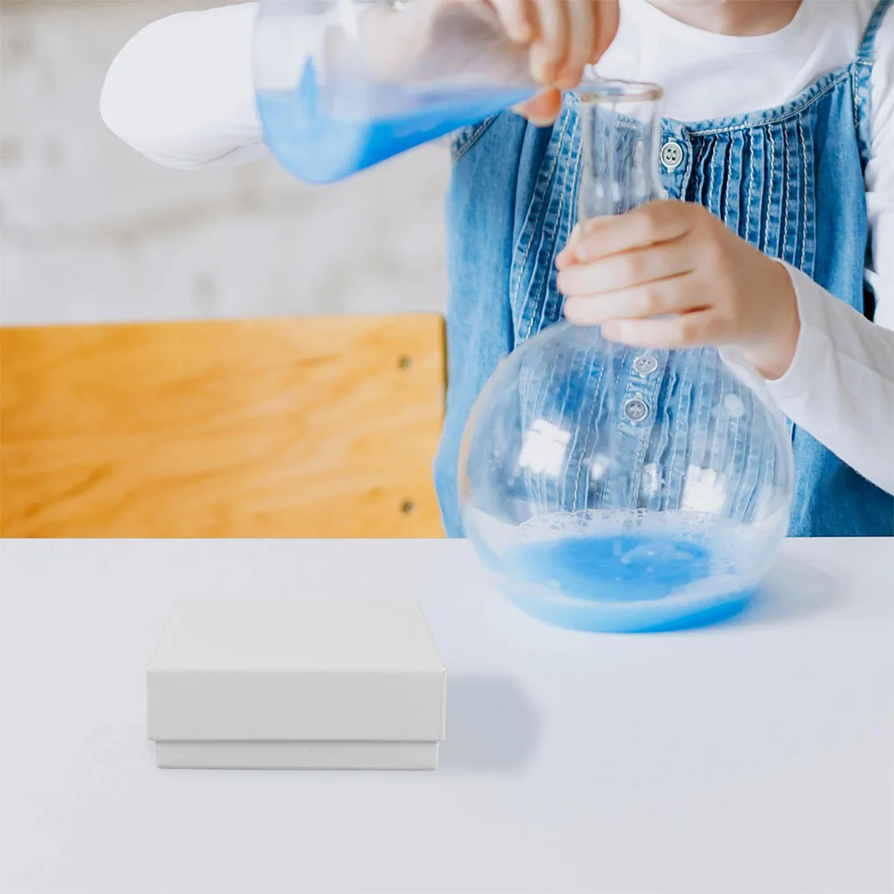 

2 Pcs Freezer Sample Storage Box Bins with Lids Lab Plastic Test Tubes Container Case Paper Polypropylene Boxes Food Large