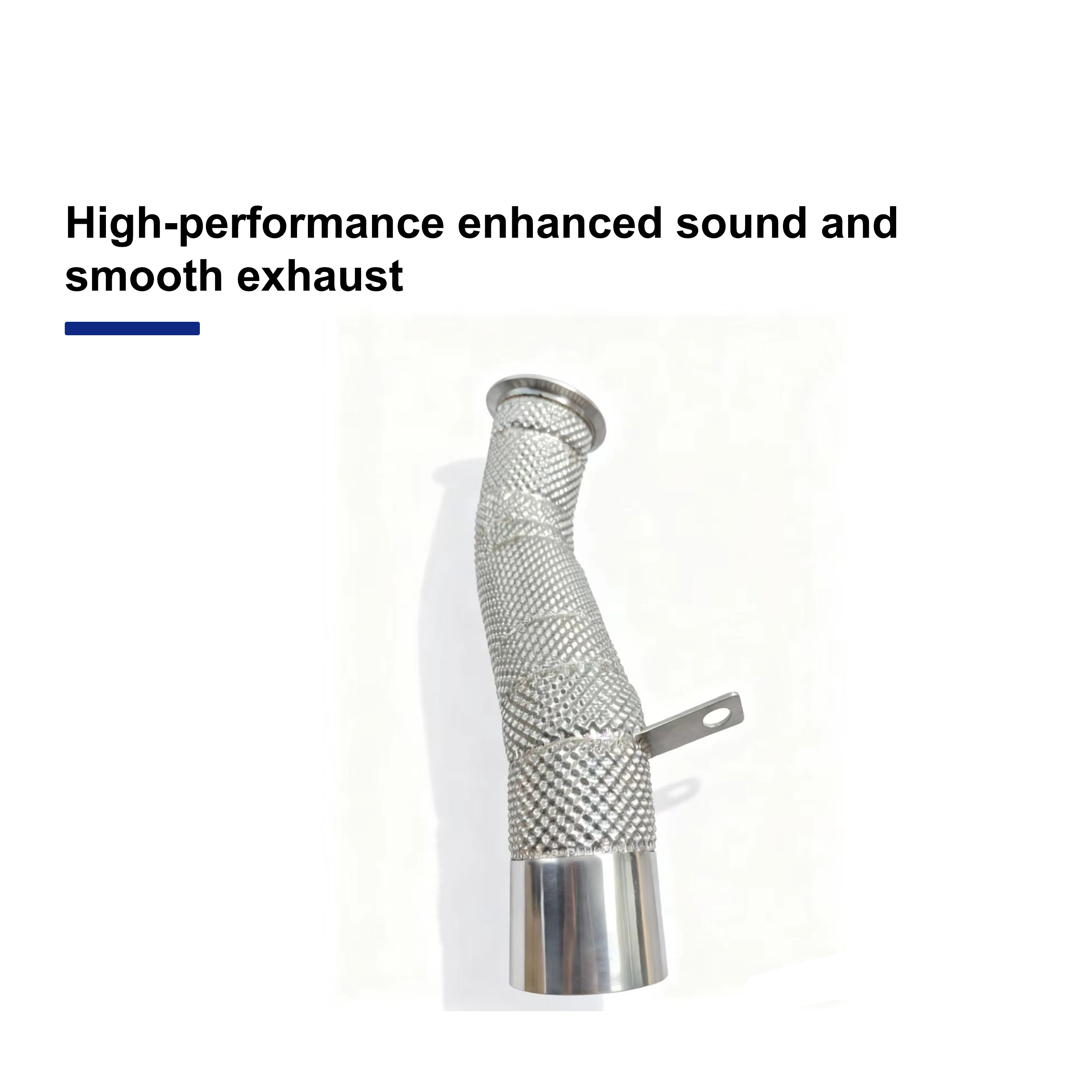 ACE Free Flow Auspuff-Downpipe für BMW X4 X5 F15 N55/N54/M40i/B48/2.0T/3.0T Edelstahl-Krümmer mit Hitzeschutz – Detail 7