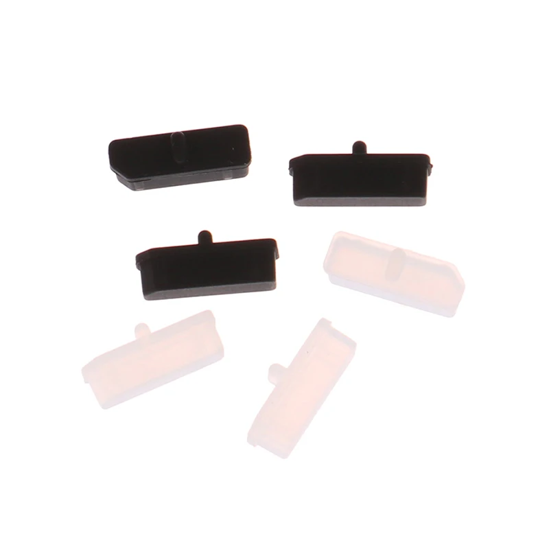 10pcs Dust Plug For Display Port Protective Cover Rubber Covers Dust Cap For Computer Dust Cover For Rubber Covered Computers