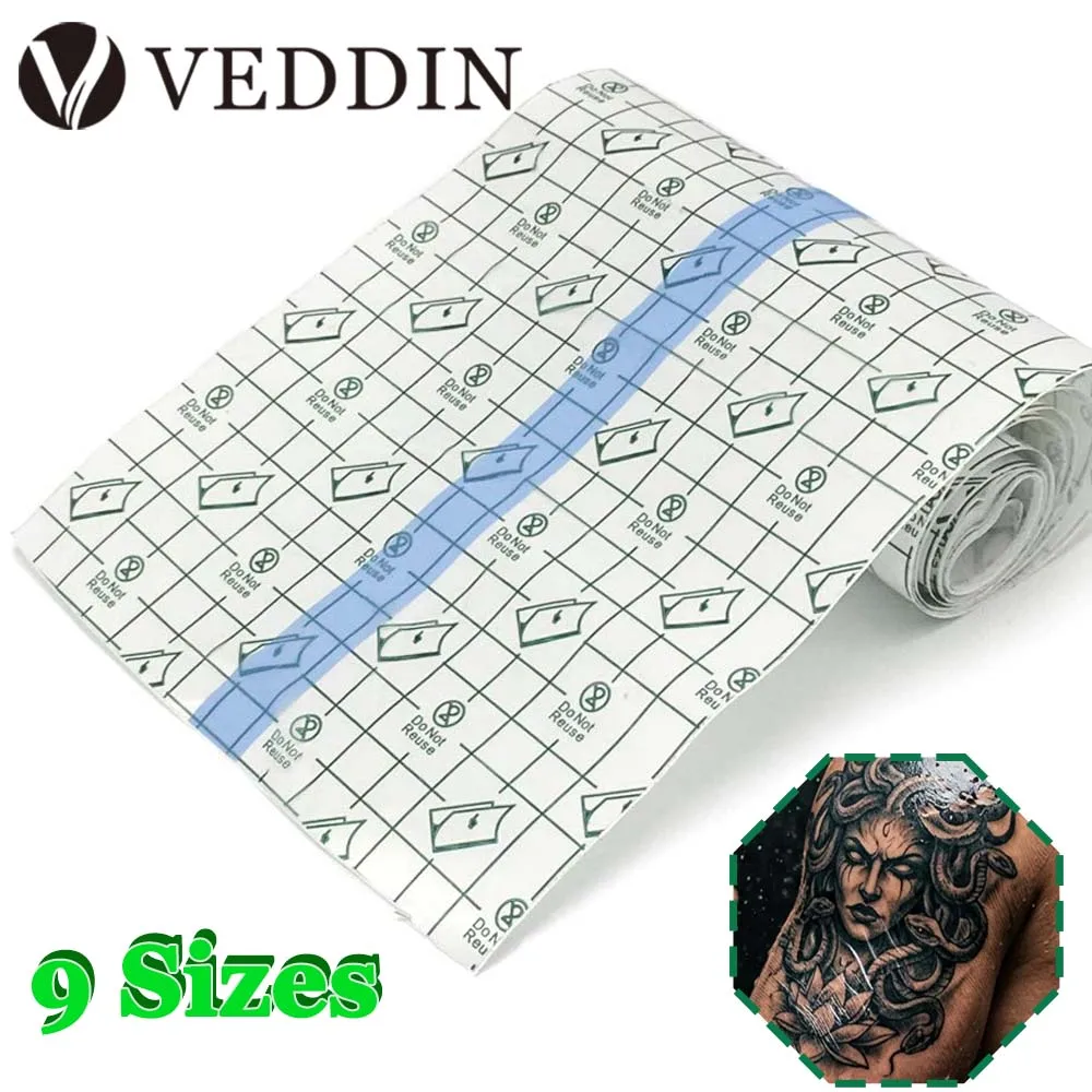 

Водонепроницаемая защитная пленка для татуировок 25x5 см, для плавания и душа, полиуретановая лента для заживления и восстановления кожи после тату