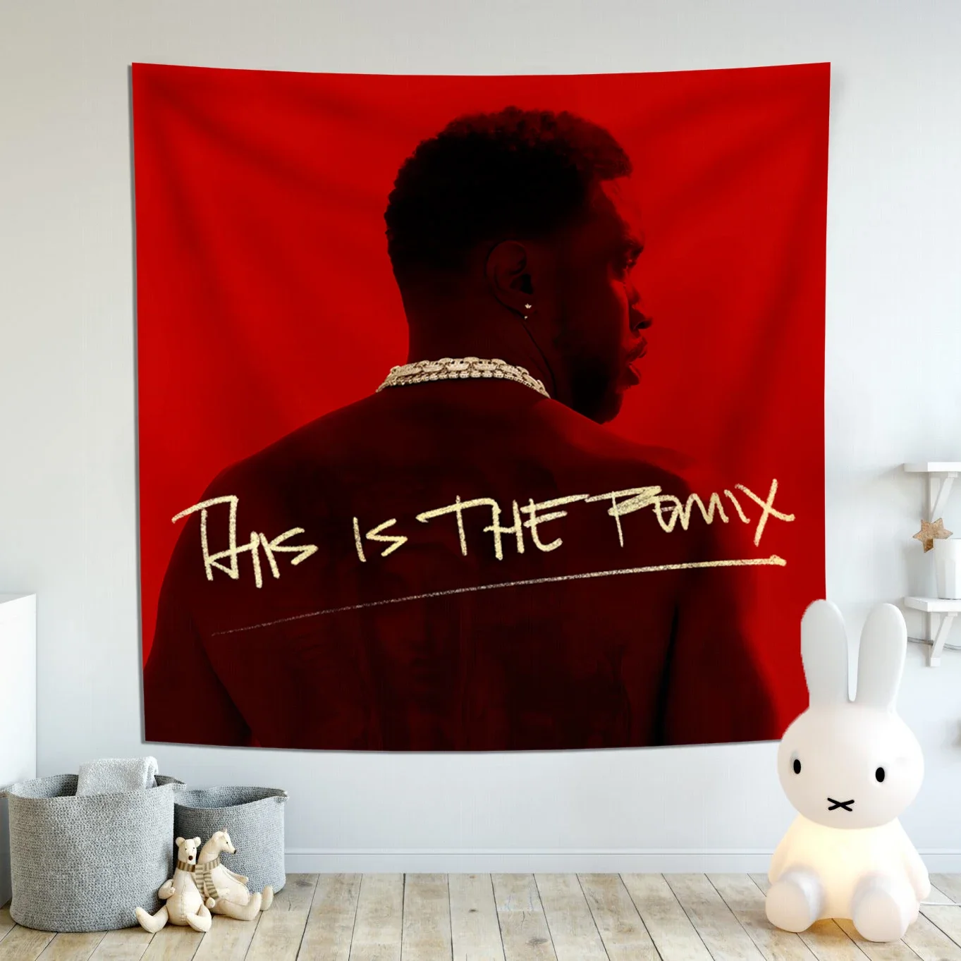 Music Album Cover Pop Rap Bryson Tiller Poster Tapestry True To Self Trapsoul Canvas Rapper Hip Hop Rock Decor Y2k