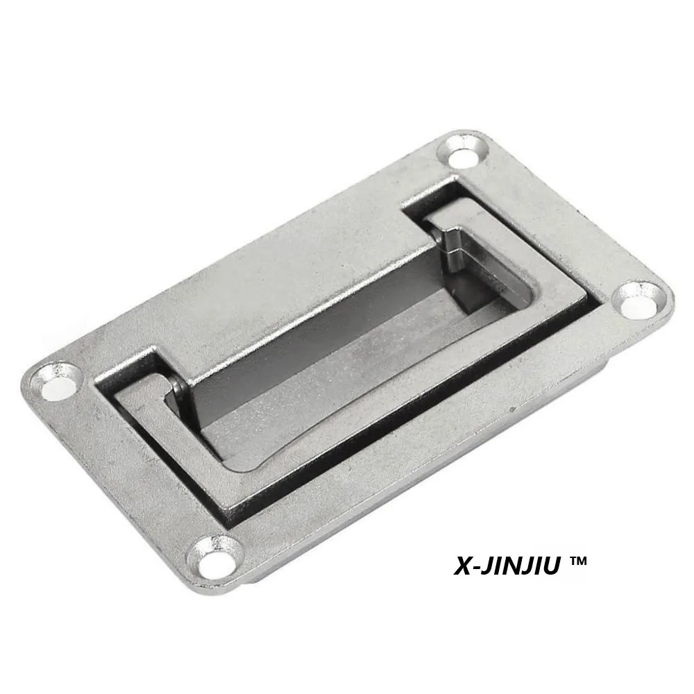 Rectangle Shaped Recessed Folding Pull Handle Grip Tool Box industrial machinery equipment Handles