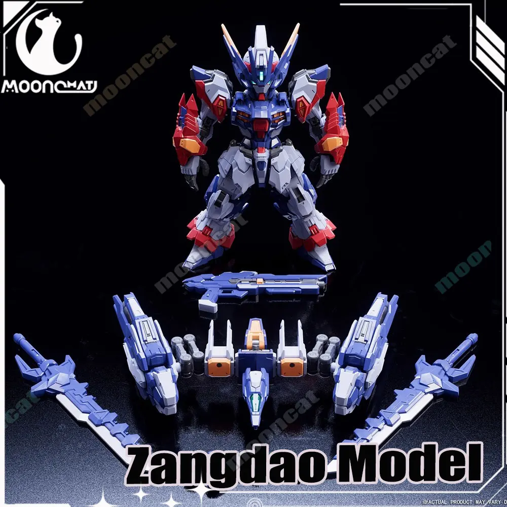 

Zangdao Model Sd Tianwei Assembly Model Mecha Anime Figure Cd-Tgm01 Q Version Mecha Collectible Alloy Skeleton Plastic Toy Gift