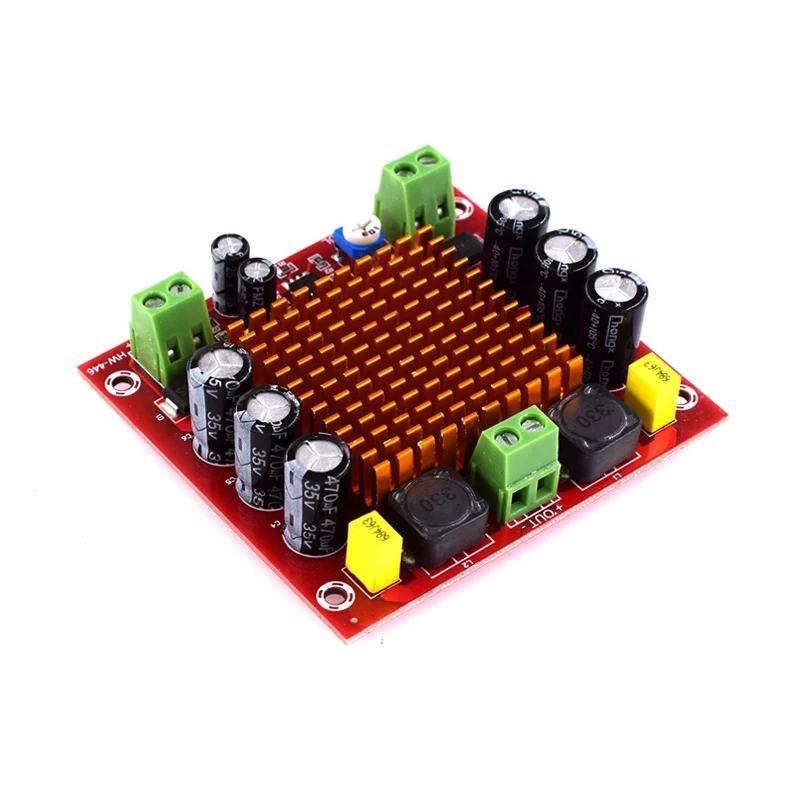 Imagem -02 - Placa de Amplificador de Áudio de Potência Digital Mono Canal dc 12v 24v 150w d2 Tpa3116da Tpa3116