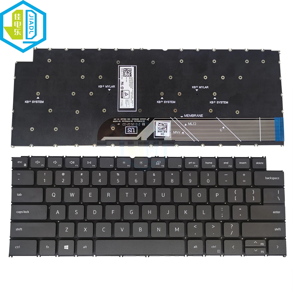 Imagem -05 - Teclado Brasileiro Latino dos Eua Backlight para Laptop Dell Inspiron 5310 5320 5410 5418 5420 5620 5625 Mvrmh 0yxtp2 0pk7dt 0xjygr