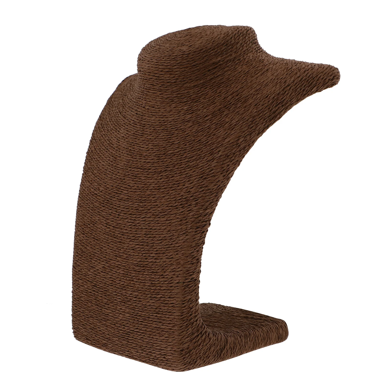Espositore per collane con ritratto al collo Espositore per gioielli premium Supporto per ciondoli per portaoggetti a catena per collane Porta catena al collo