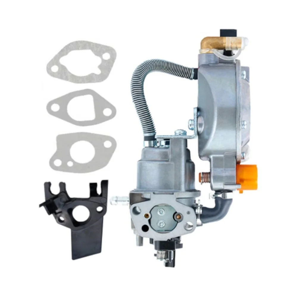 AS Shown Small Engine Carburetor Dual Fuel Carburetor For Small Engine for gx200 Fuel System Harsh Environment Resistant