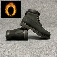 Classic Brand Men Mountain Climbing Footwear Top Quality Warm Fur Fishing Shoe Men Comfortable Anti Slip Hiking Outdoor Shoe