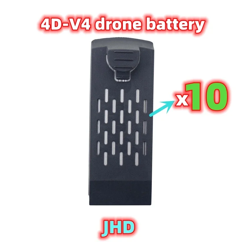 JHD 배터리, 정품 4D-V4 드론 배터리, RC 쿼드콥터 V4 교체 배터리, 도매, 4DRC V4 배터리, 3.7V, 1200MAh