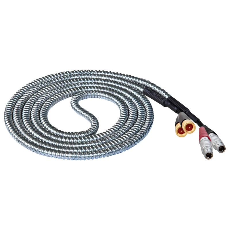 

Yushi Dual C5 to Microdot Armored Ultrasonic Flaw Detector Cable for UT Testing Twin C5-L5