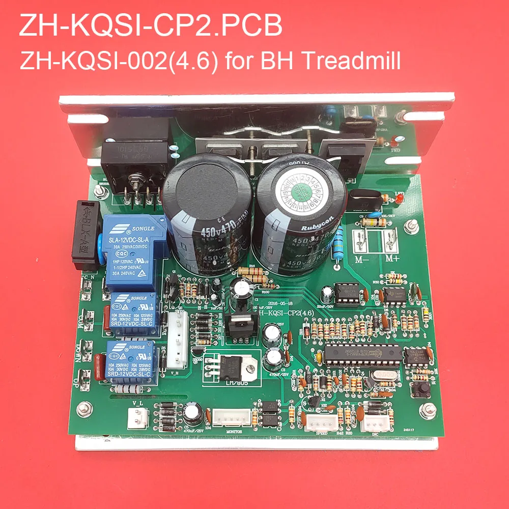 Treadmill controller motherboard ZH-KQSI-CP2.PCB for BH G6414v driver circuit board control board ZH-KQSI-002 ZH-KQSI-CP1.PCB