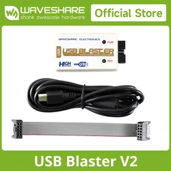 Waveshare USB Blaster Download Cable for ALTERA FPGA,CPLD Programmer Debugger USB 2.0 connection to PC,JTAG, AS, PS to target de