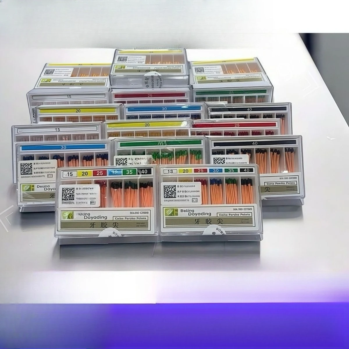 

Стоматология, большой конусный наконечник для десен 06-40, материал для наполнения корневых каналов, удобный износостойкий прорезыватель для ухода за полостью рта, лабораторный инструмент