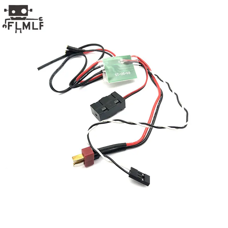 Rc Car 23CC- 45CC Engine ESC Electric Power Line Stop Switch of One Key Electric Start for 1/5 Hpi Rofun Baha Km Rovan Baja Losi