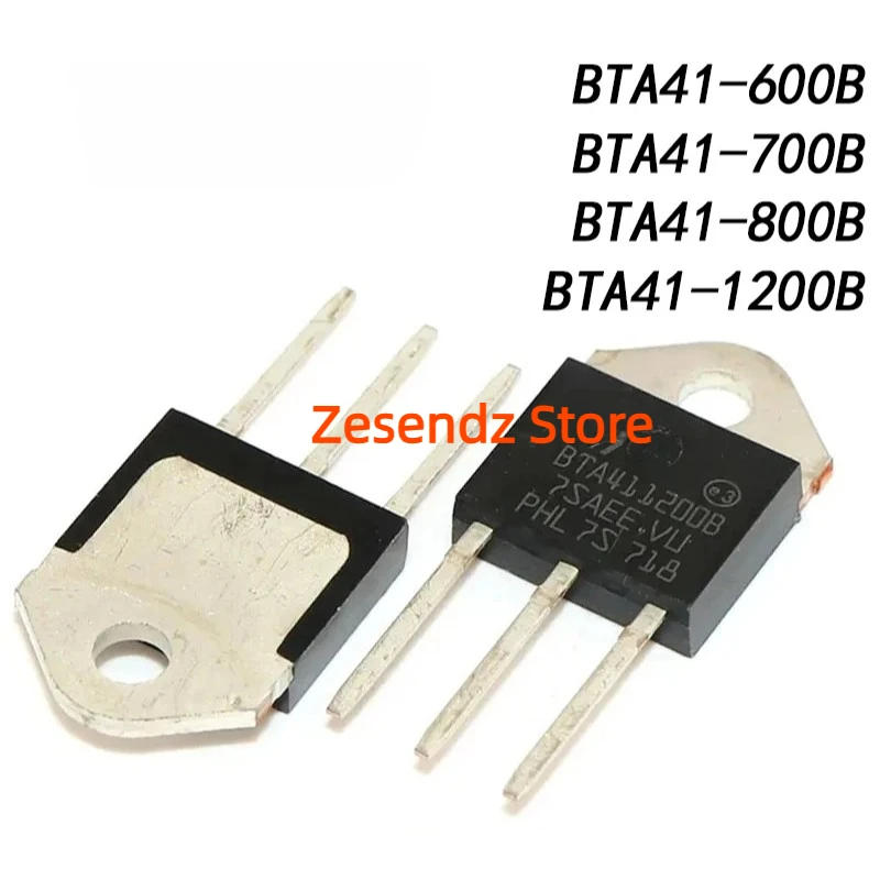 5Pcs/Lot BTA41-600B BTA41600B BTA41-1200B Triacs 40 Amp 600 700 800 1200 Volt TO-3P BTA41-700B BTA41-800B BTA41700B BTA41800B