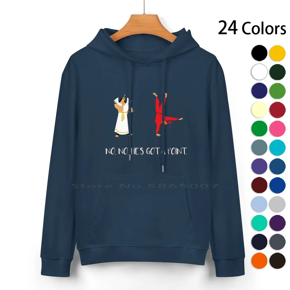 

Shoulder Angel And Devil Pure Cotton Hoodie Sweater 24 Colors Kronk Kuzco Devil Demon Shoulder Angel Conscience The Emperors