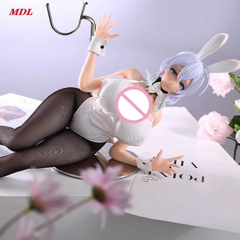 Mdl anime boneca dos desenhos animados 65cm bjd boneca coelho menina cabeça de resina destacável corpo de silicone liga conjunta ajustável