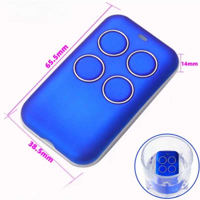 433.92Mhz Fixed Code and 18 Hopping Code Brands Rf Remote Control Duplicator Universal D4 Type 4 Button Remote Control