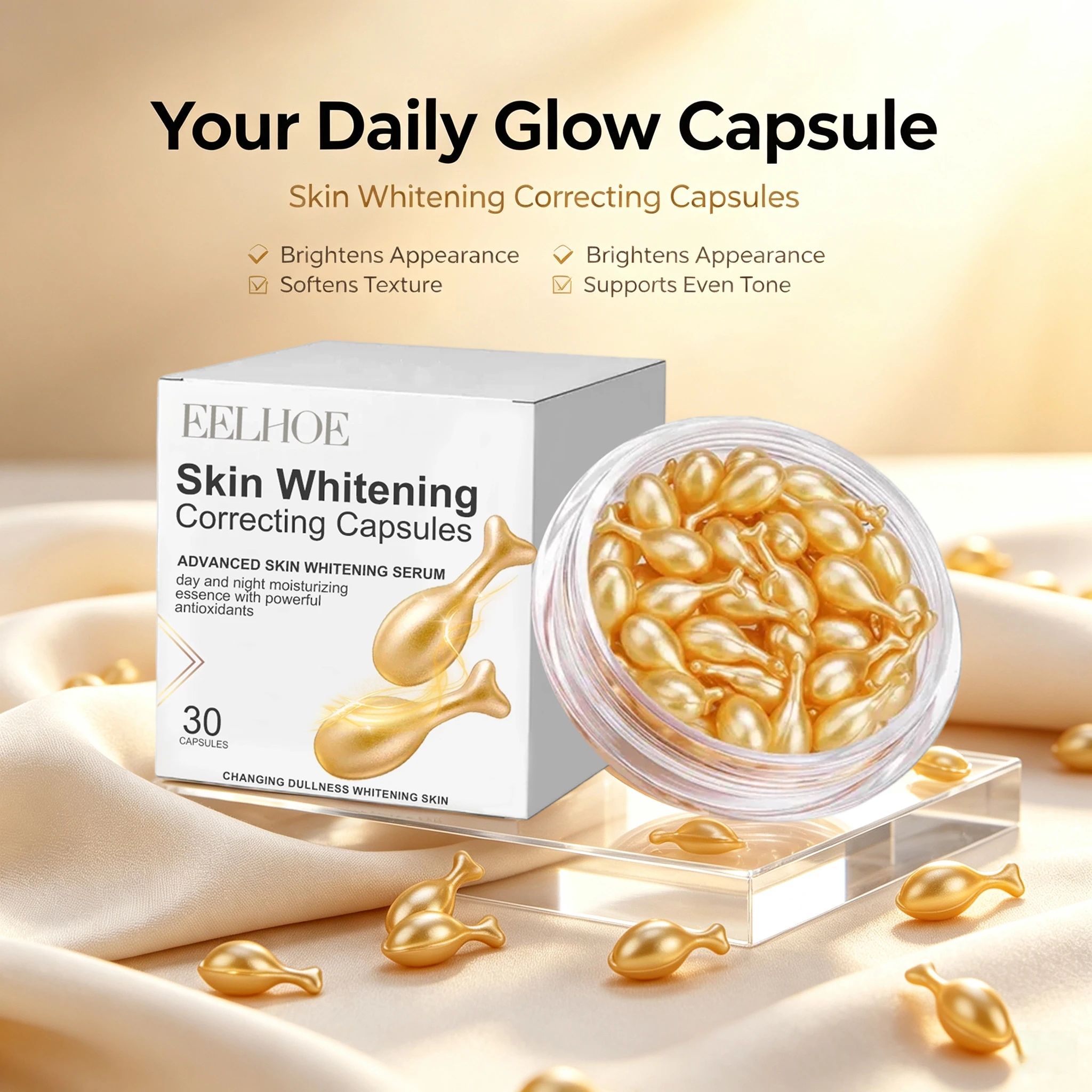 Kojic Acid Capsule Essence Fac - Luxury Skincare Korea 评论和价格