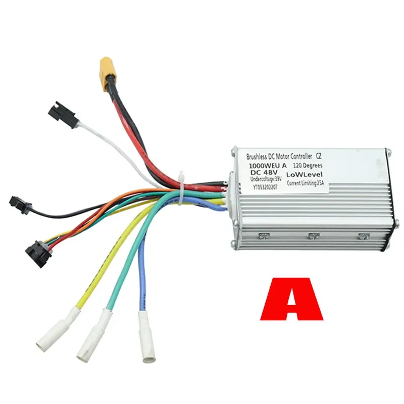 for  Electric Scooter Accessories Meter 48V 1000W Dual Drive Controller Kit