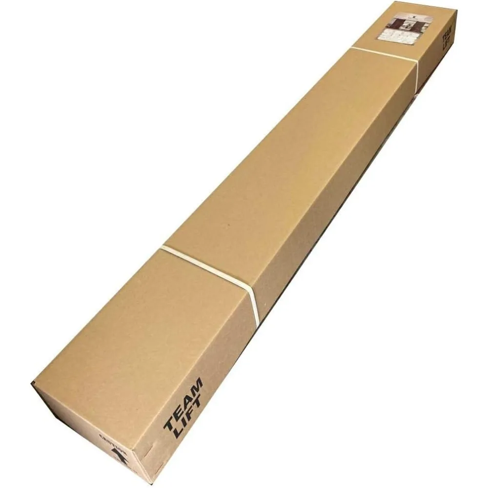 K Style 30in x 84in. Dark WalnutFinished DIY Solid Wood Sliding Barn Door Slab (Hardware Kit NOT Included)-Assembly Needed