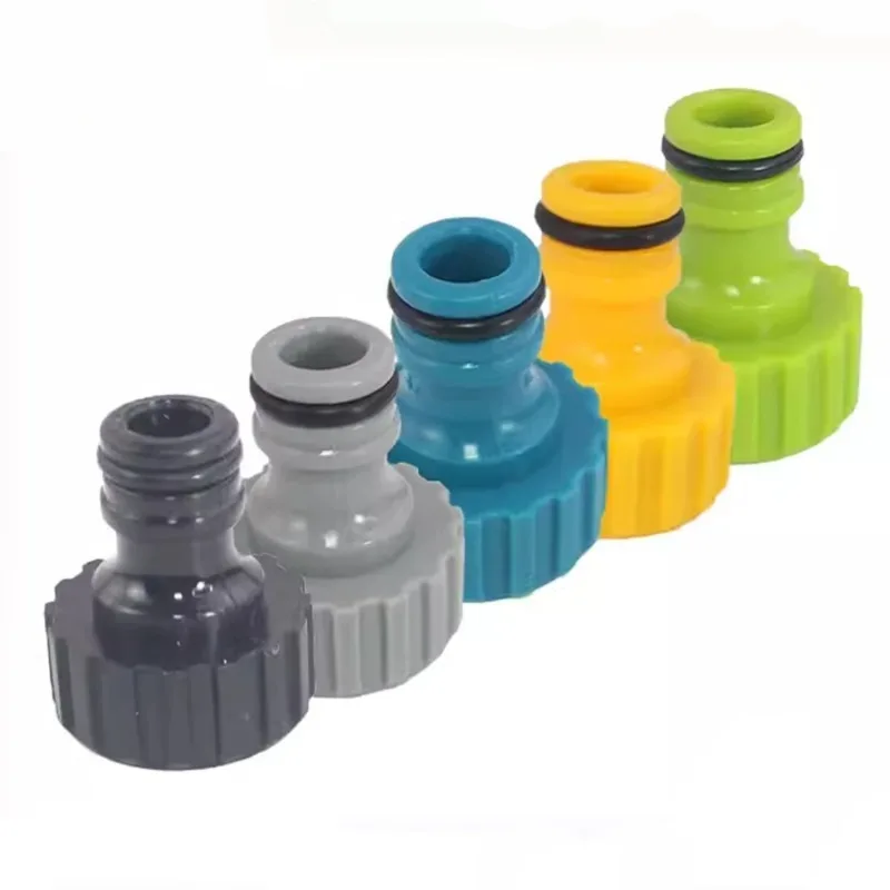 5PCS Plastic Hose Connector 3/4'' Garden Hose Quick Adapter Fittings Gardening Car Washing Watering Tool