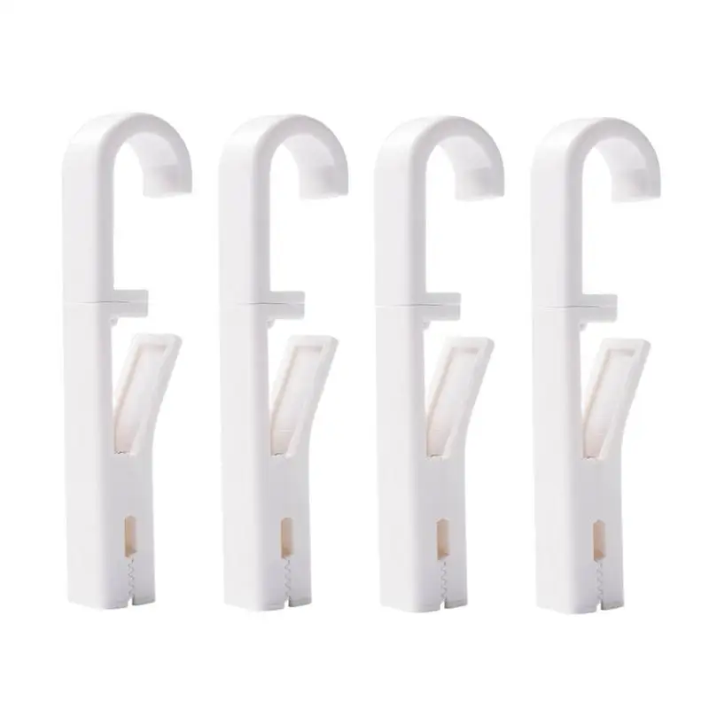 Sock Clips For Laundry 4 Pieces Clothes Sock Clips Clamp Small Storage Clamps 360 Degree Rotating Portable Hangers For Bra