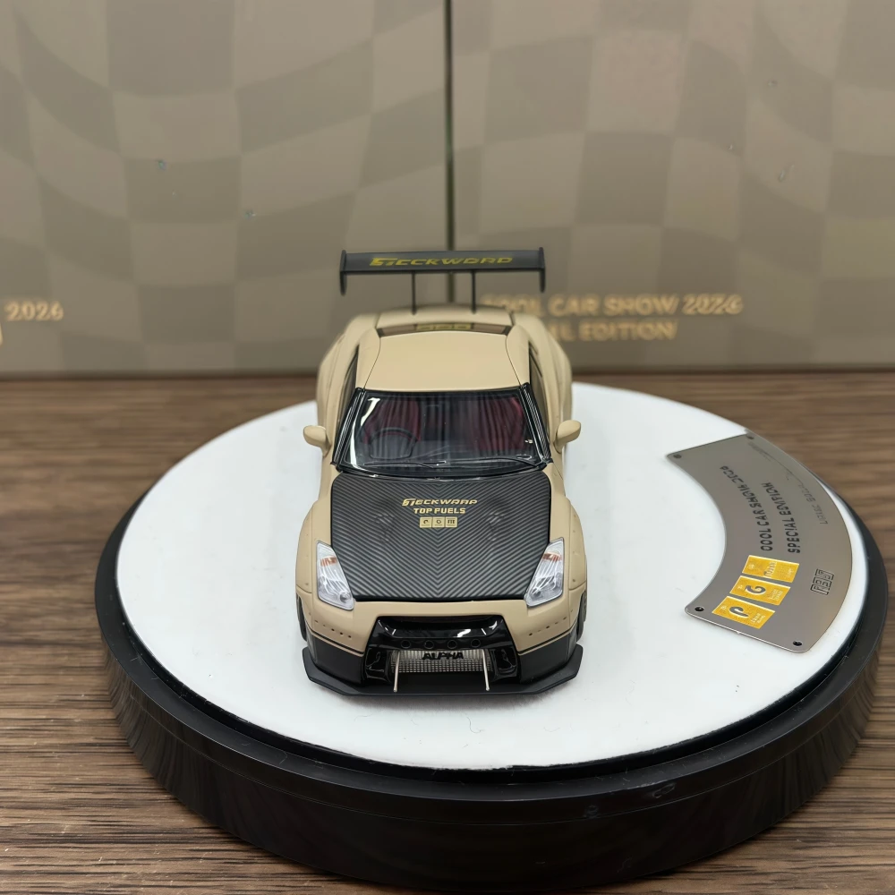 PGM 1·64  GTR R35 Matte Desert Yellow Diecast Model Car  In 2026 Collection Gift