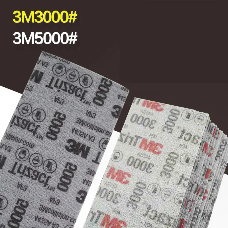 

3M 30289 trizact abrasive foam sheet 70mm 140MM Hookit P3000 /5000 Grit Foam Disc Sponge Sandpaper Abrasive Tools Grinding