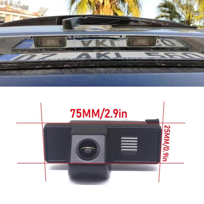 Car Parking Fixed Parking Line Rear View Camera HD Night Vision For Mercedes Benz Vito Viano Sprinter B Class W639 2006~2016