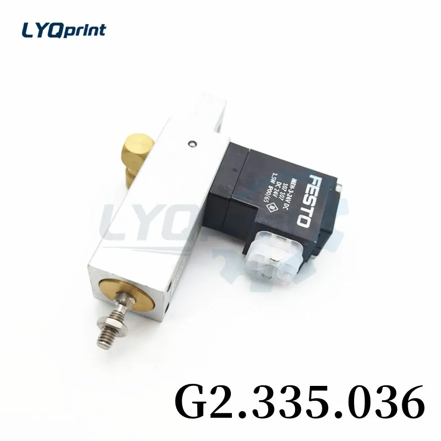 Электромагнитный клапан печатного оборудования лучшего качества G2.335.036 Офсетная печатная машина SM52 SM74 SM102 CD102 XL75 для Гейдельберга Электромагнитный клапан печатного оборудования лучшего качества G2.335.036 Офсетная печатная машина SM52 SM74 SM102 CD102 XL75 для Гейдельберга