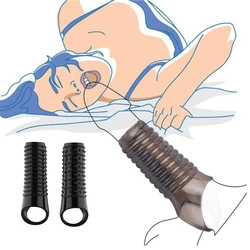 Anneau de retard d'éjaculation en silicone pour hommes, boucle de coq, jouets de retard pour adultes, 18 fournitures, manchon de pénis de conrotatifs