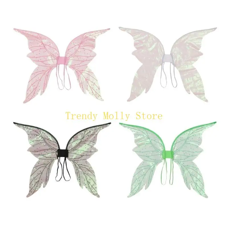 borboleta N5KB, fadas borboleta vestem asas para mulheres, fantasia borboleta Halloween para festa cosplay,