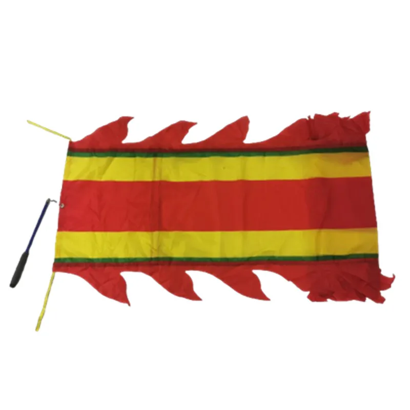

6 Meters Silk Ribbon Dance With Rod Pole Chinese Traditional Dragon Dance Whole Set Festival Dance