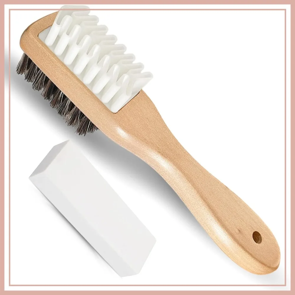 

Suede Brush & Eraser Kit for Shoes, Sneakers, Leather Care