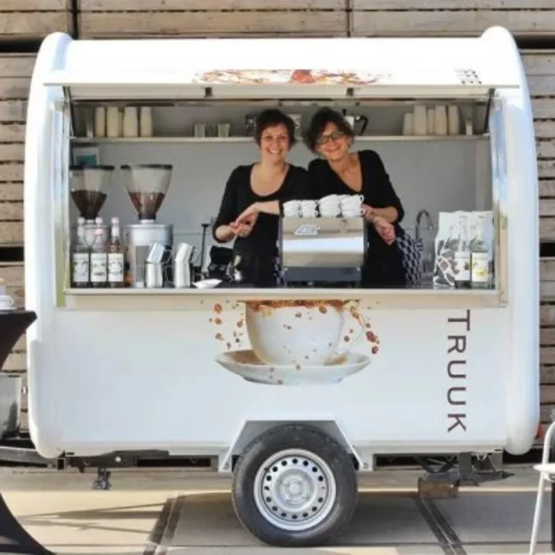 كامل المطبخ شاحنة الوجبات السريعة مخصص عربة البيتزا المتنقلة مقطورة حل المفاتيح مع نظام الغاز الكهربائية الهيكل الثقيلة 2024 #1