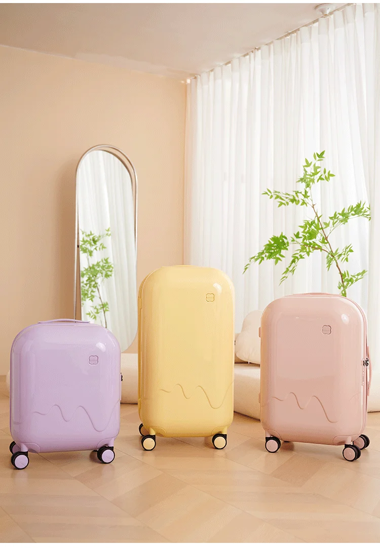 New luggage men's and women's trolley box 20/24 inch boarding box students special code suitcase