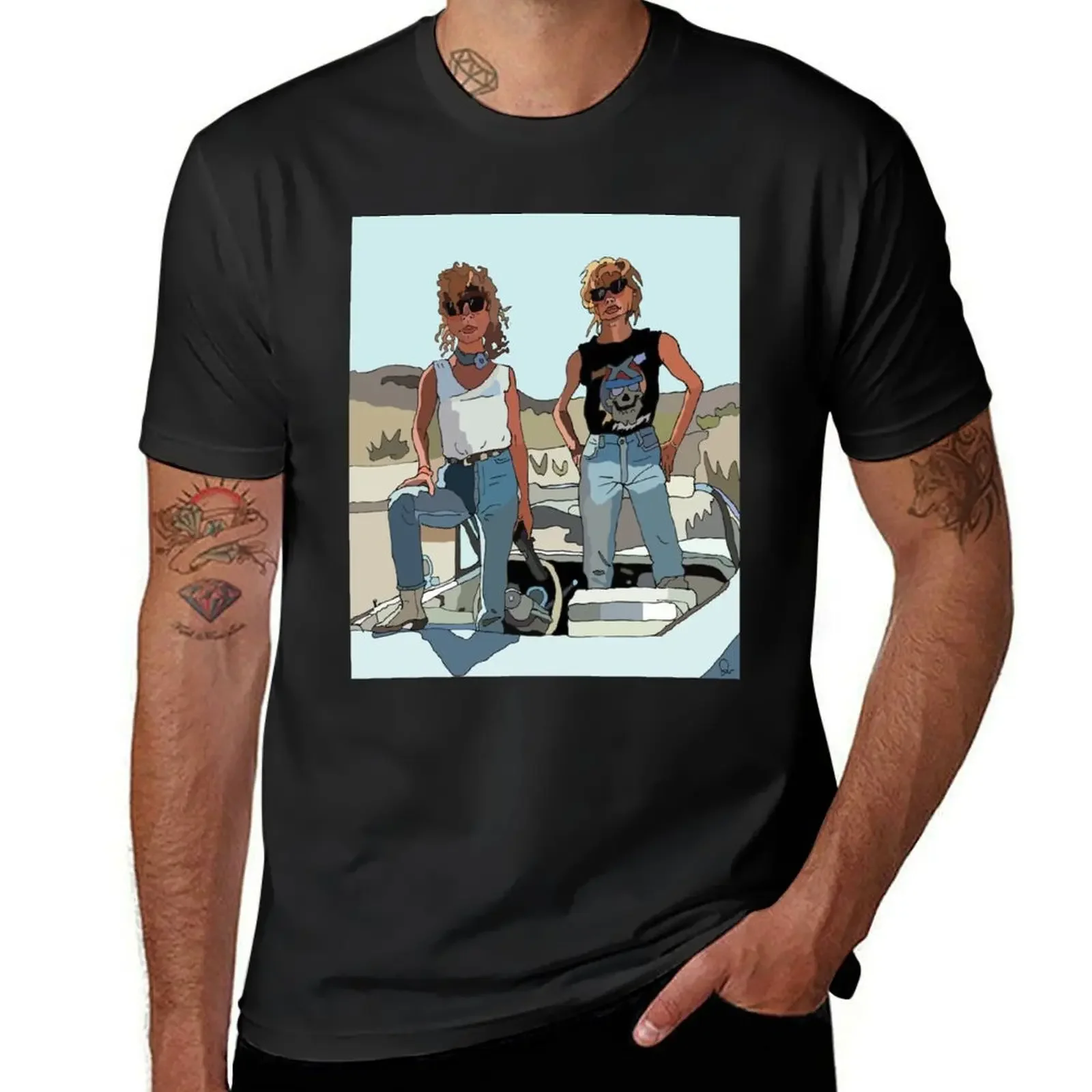 Thelma and Louise T-Shirt vintage t shirts vintage anime shirt mens t shirts