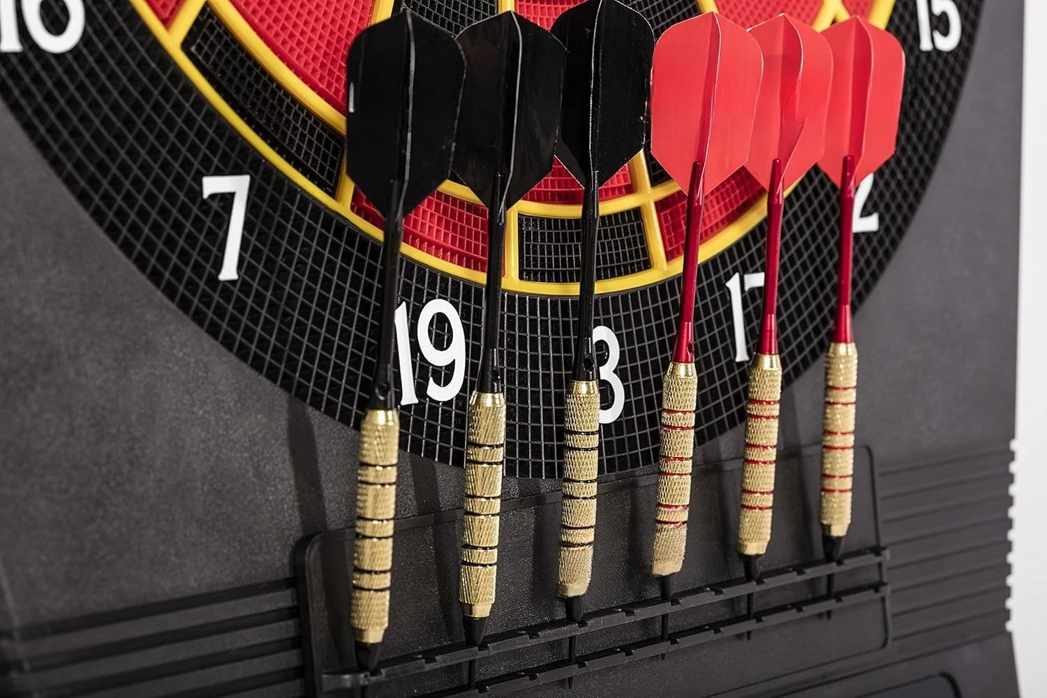 

800 Electronic Dartboard with NylonTough Segments for Improved Durability and Playability and Micro