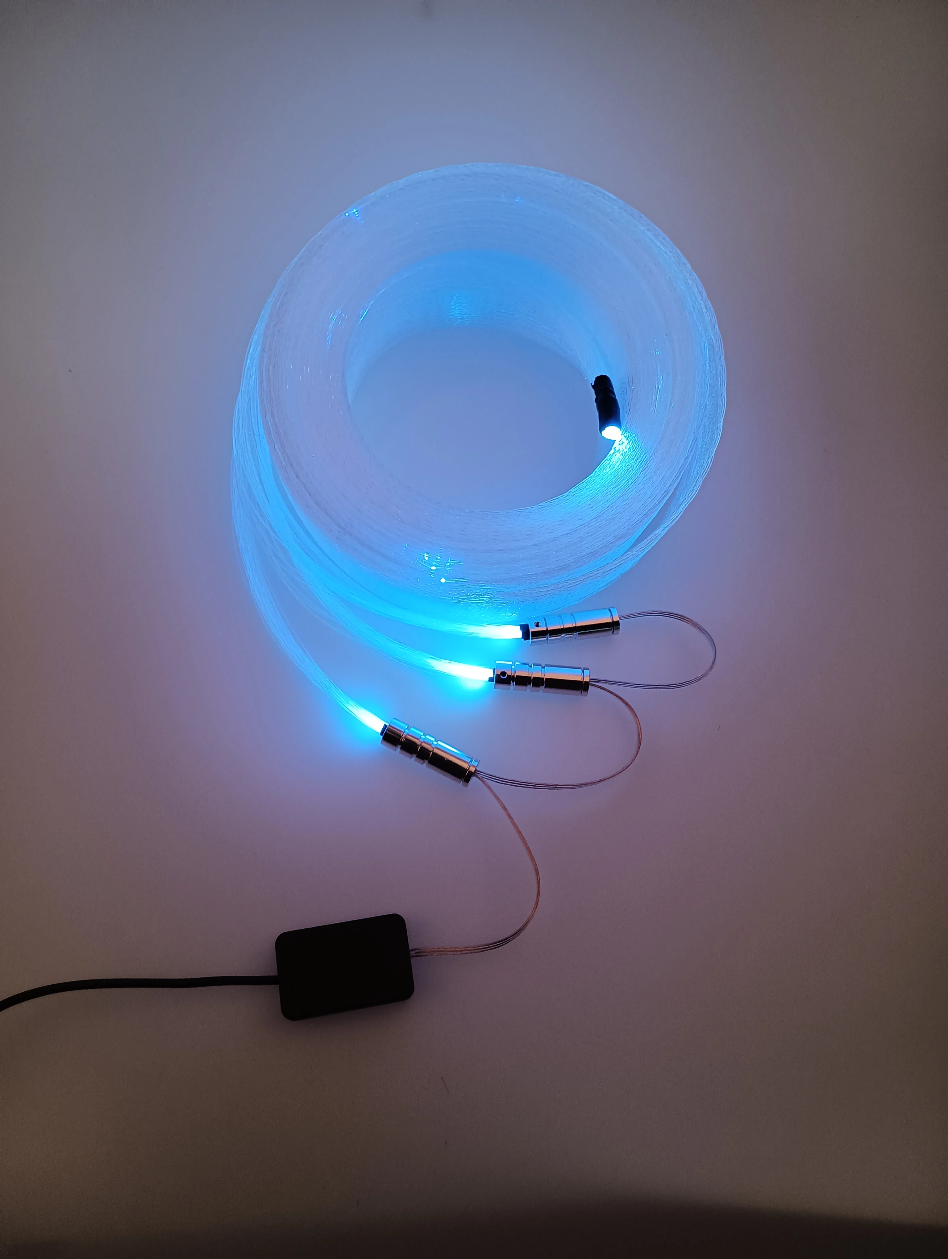 Optical Fiber Mesh RGB Light for Decoration Fiber Optic Mesh Net Lights for Event Holiday Christmas Decoration